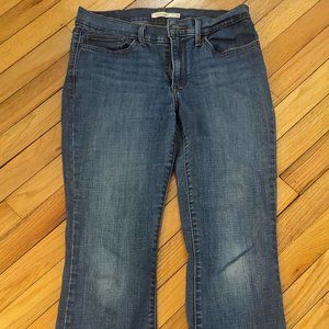 Levi's Slimming Boot Jeans Size 30